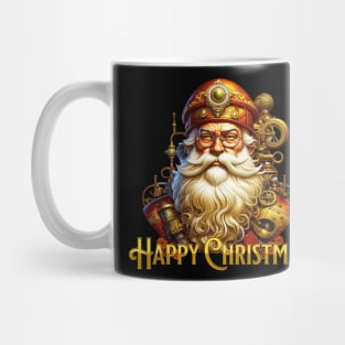 Steampunk Christmas Santa Mug